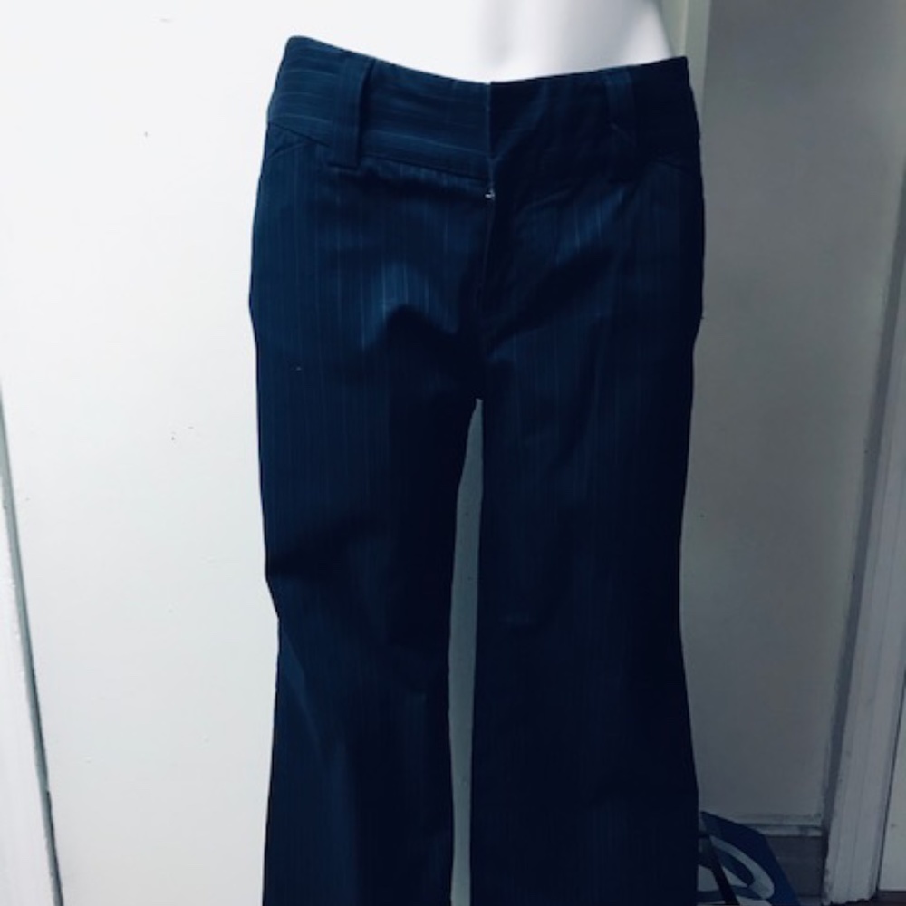 Curvy Print Stripe Gap Pants